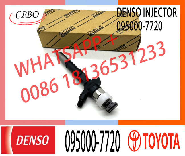 Common Rail Diesel Injector 2367030320 0950007720 Injector For Toyota 1kd-ftv, D-4d Injector Nozzle 23670-39155 095000-7
