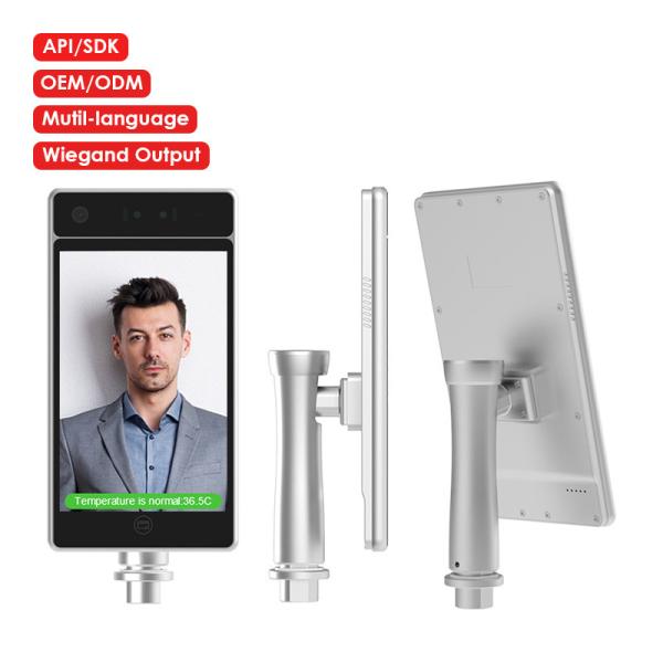 Cheap Ip67 Waterproof Face Recognition Temperature Terminal Access Control System for sale