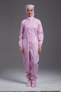 Quality Safety Food Factory Uniform , Esd Bunny Suits Protective Clothing wholesale
