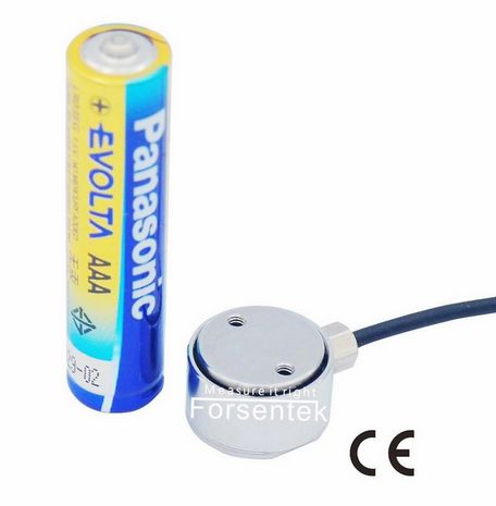 Micro Compression Force Transducer 2lb Flanged Load Cell 5lb Column Force Sensor 10lb