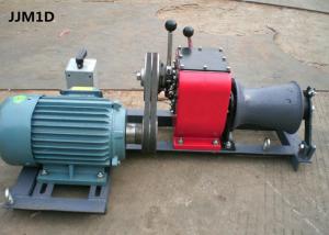 Quality 1 Ton Electric Cable Pulling Winch , Portable Electric Winch 1 Year Warranty wholesale