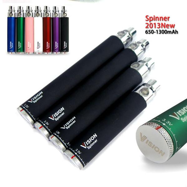 Cheap E cig batteries Vision Spinner 1300mah the best e cigarettes battery for sale