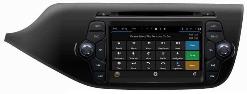 ouchuangbo car radio sat nav s160 android 4.4 system for Kia Ceed 2013 with 1024*600 3g wifi iPod stereo