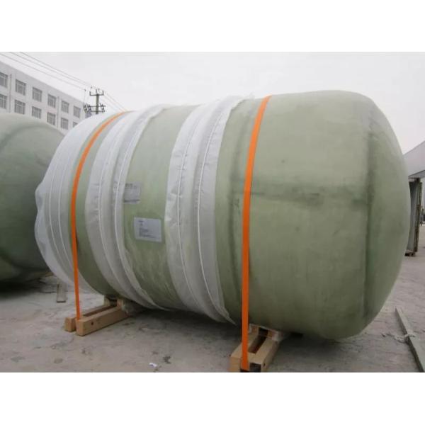 4000mm*8290mm FRP Chemical Storage Tank Cylindrical 100 Cubic Meters