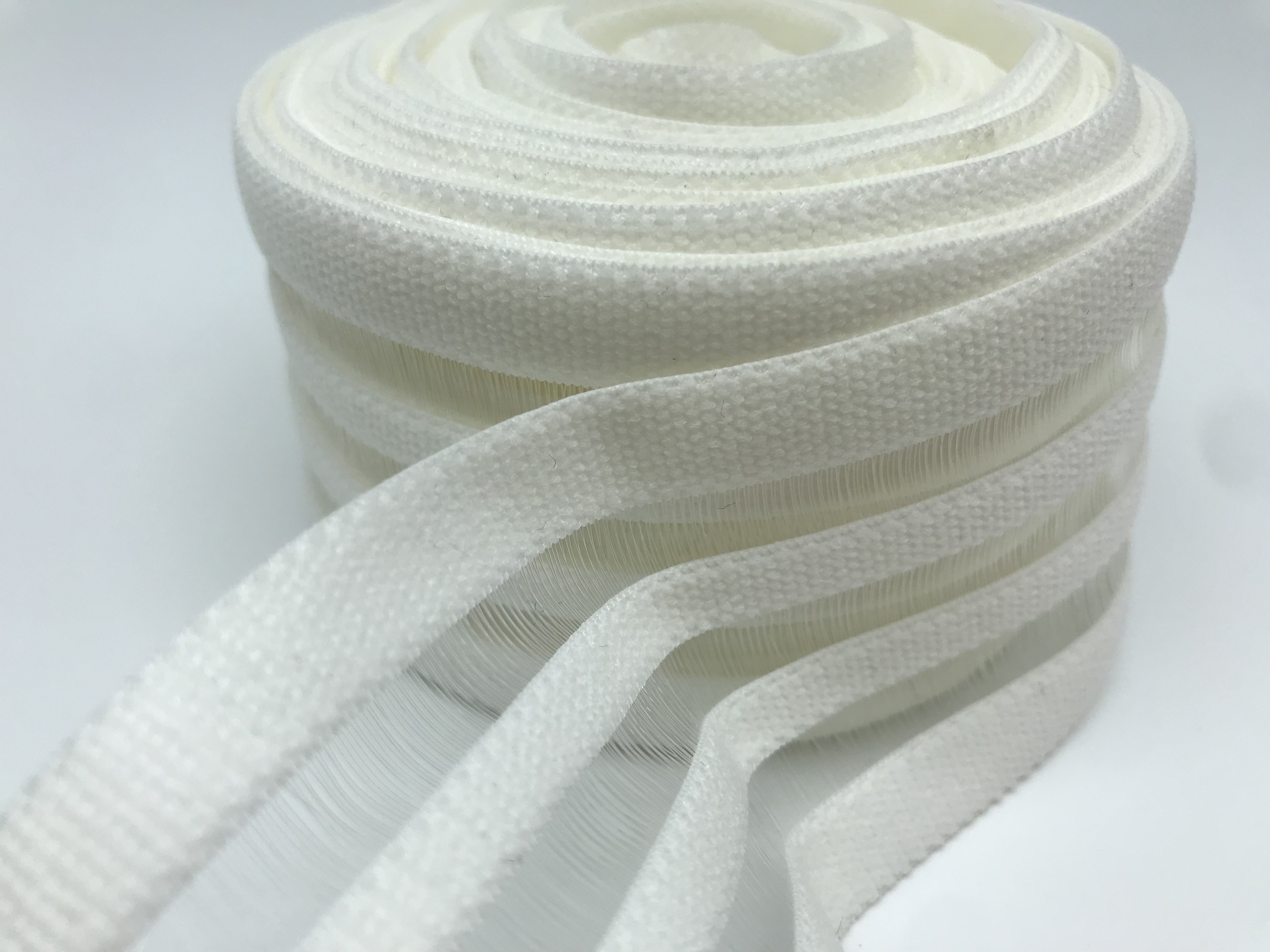 Medical Silk Elastic Band White Black Polyester Rubber Elastic Band