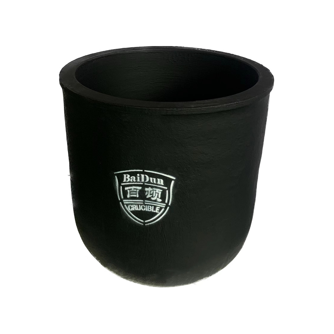 Quality Thermal Shock Resistance Silicon Carbide Crucible 150kg Capacity Cylindrical Crucible wholesale
