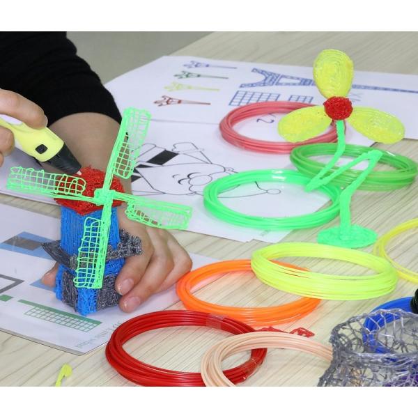 Thermoplastic Recycle Color 3d Printable Plastics Green Polylactice Acid