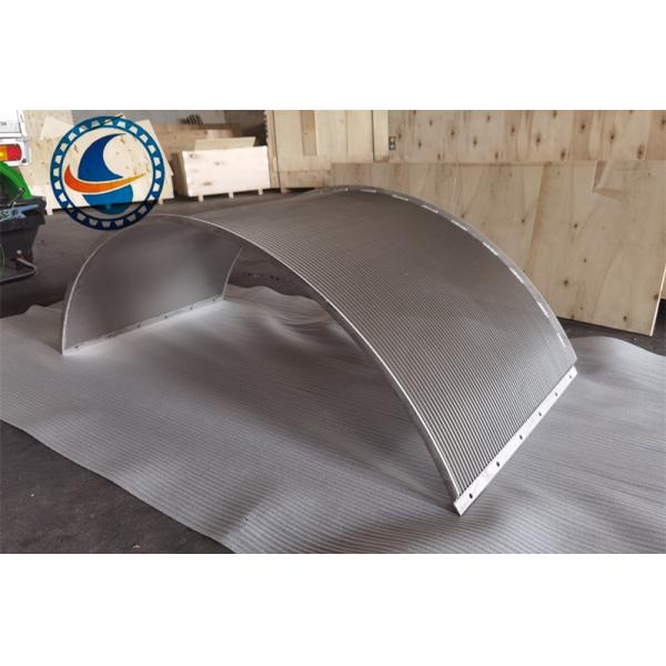 SS316L Wedge Wire Arc Screen Filter for Waste Water Treatment