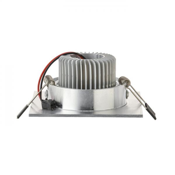 3W Square LED Recessed Ceiling Lights Aluminum Beam Angle Adjustable 92x92mm Size