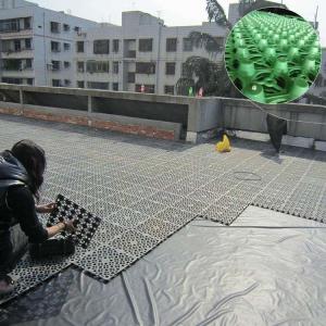 Quality HDPE Plastic Water Impounding Drainage Board Garage Roof Greening Garden Sale at Best wholesale
