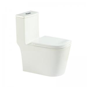 Quality Bowl One Piece Water Closet  Jet Siphonic Flushing Compact Elongated Toilet wholesale
