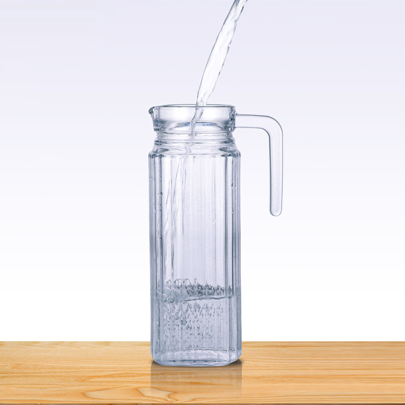 Hotel Silicone Cap 1000ml 200ml Glass Cold Kettle