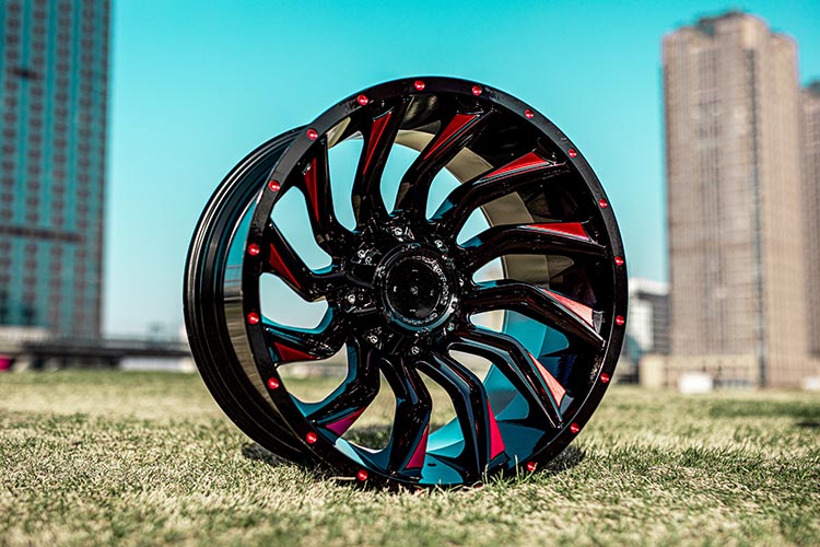 20x12 PCD Spinning 20 Inch 4x4 6x139.7 6x114.3 Off Road Rims