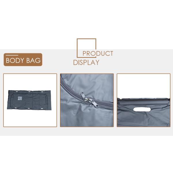 White Chlorine Free PEVA Body Bags with Build In Handles,dead corpse non-woven body bag,funeral supplies package