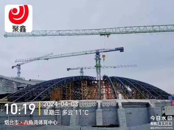 Prefabricated Warehouse Steel Structure Gym Building / Sports Hall / Stadium
