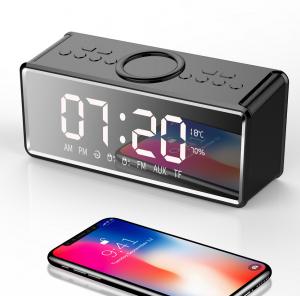 China USB Fm Radio Mp3 Player With Speaker Wireless Charging Pa BT Super Bass on sale