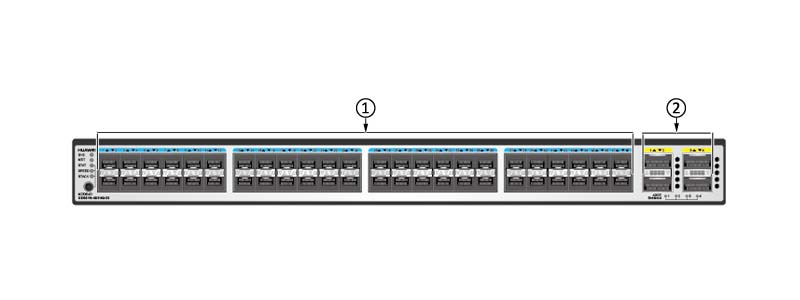 1.28Tbps Switch Capacity CE6810-32T16S4Q-LI 10G Ethernet Network Switches