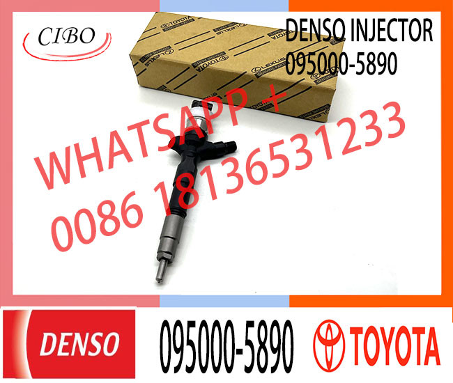 095000-5890 for toyota engine common rail injector 095000-5890 injector diesel engine injector for toyota