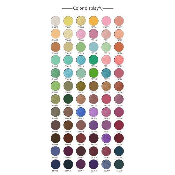 Waterproof Glitter Cream Eyeshadow Palette Smooth Powder ISO 22716