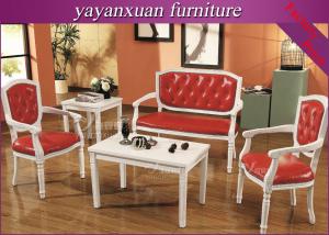 China White Wooden Table And Chairs From Manufacturer For Supply With Cheaper Price (YW-P10) on sale