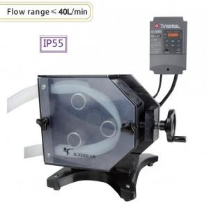 China 40L/min large flow rate peristaltic pump with High IP rating and AC motor on sale