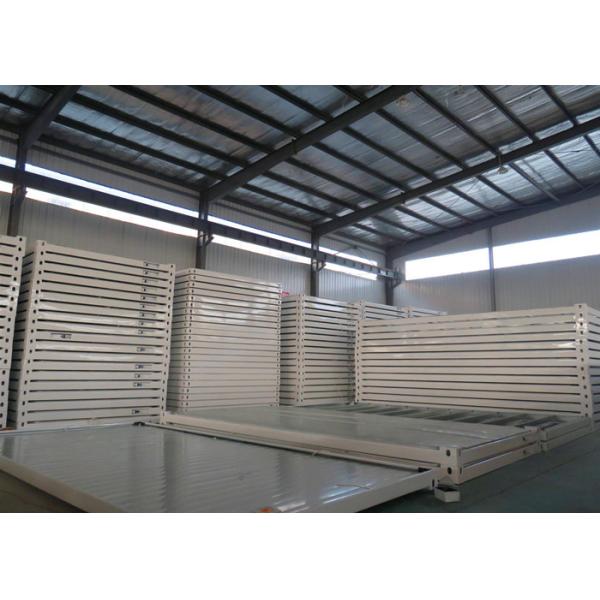 Removable Flat Pack Metal Containers Galvanized Steel Frame Structure For Workshop / Plant