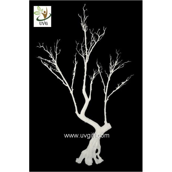 UVG white artificial twig tree with PE plastic branches for wedding decoration ideas DTR28