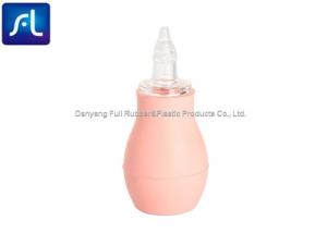 China Pink PVC Bulb Ear Syringe , High Performance Safe Baby Nose Aspirator on sale