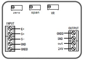 Weight transmitter 0-5v 0-10v 4-20mA output load cell amplifier