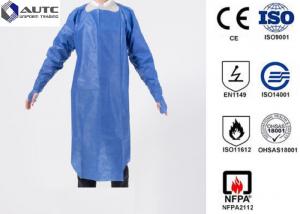 Quality PE Disposable Medical Workwear Protective Clothing Liquid Proof Lightweight wholesale