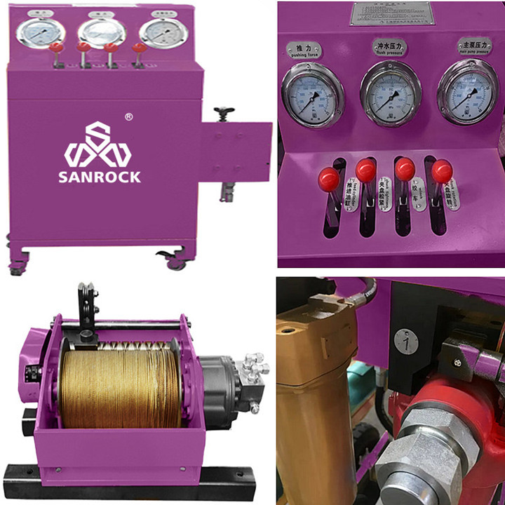 Exploration Core Drilling Rig Equipment Portable Hydraulic Tunnel Core Drilling Rig