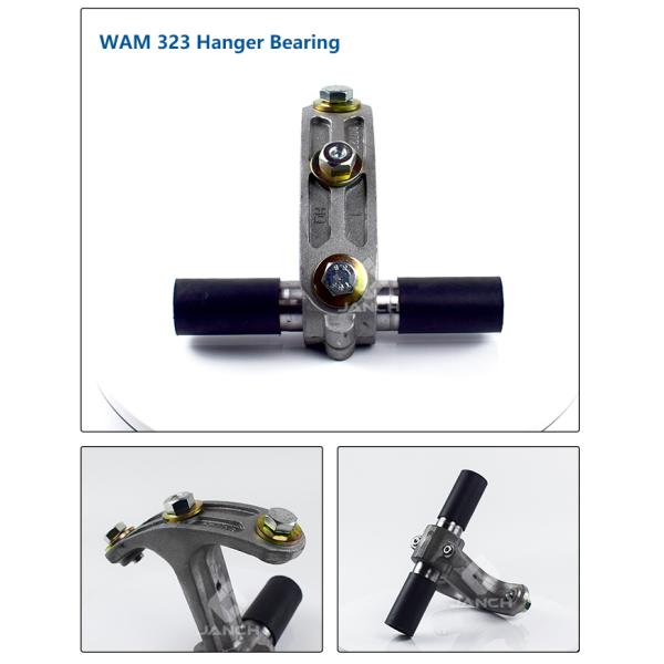 Max Speed 300 Intermediate Hanger Bearings for Concrete Mixing Station Screw Conveyors