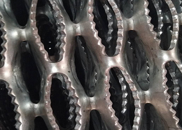 4mm Thick Perforated Checkered Sheet Punch Round Anti Skid Plate
