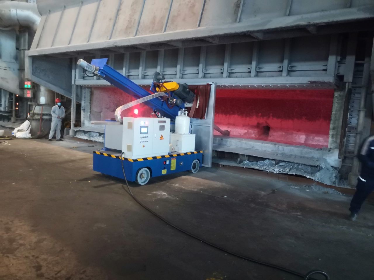 Shorten Refining Time Rotary Flux Injector Save Labor Strong Stirring Ability