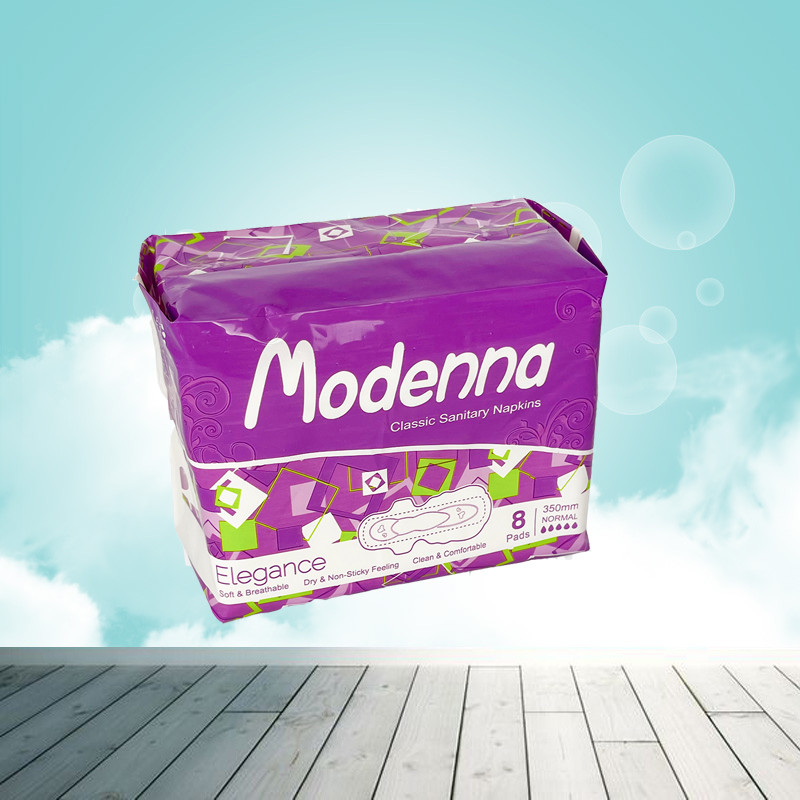 Leak Free Soft Breathable Ultra Thin Breathable Disposable Sanitary Towel Pads