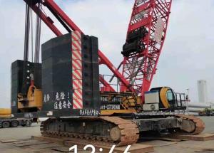 Second Hand Sany Crawler Crane , 90 ton mobile crane SCC900HD