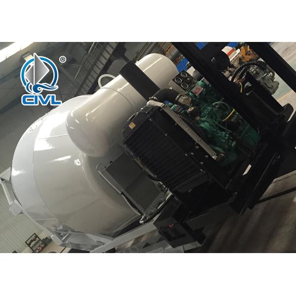 HOWO Euro II Concrete Mixer Trucks 6X4 Volumetric Concrete Mixer truck 8m³ Body Capacity White color