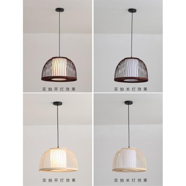 Chinese style bamboo chandelier bamboo Lantern restaurant bar bamboo lamp(WH-WP-81）