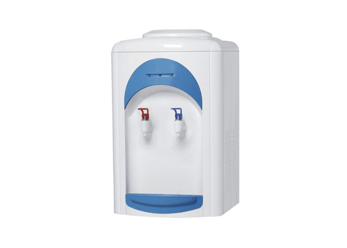 High Efficiency Desktop Tabletop Water Dispenser , Countertop Water Cooler Hot And Cold 0