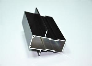 Quality 5.9 Meters Black Aluminium Extrusion Profiles Anodized 10-15um 6063-T6 wholesale