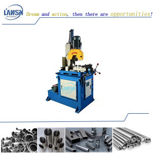 Semi Automatic 3kw Cnc Tube Cutting Machine With Servo Motor
