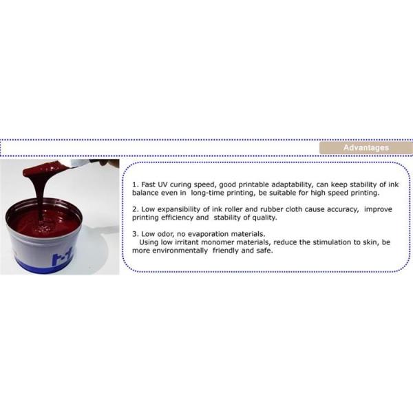 UV Offset Printing Ink For Lottery Paper