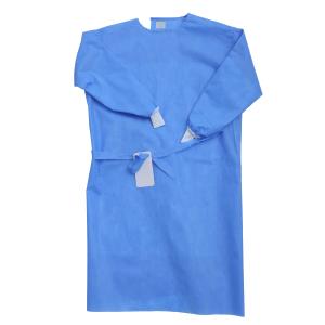 Quality Elastic Cuff SMS Non Woven 70g Disposable Surgical Gown wholesale