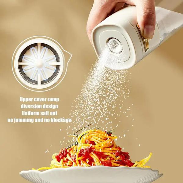 Household Sealed Kitchen Spice Jar Quantitative Glass Seasoning Bottle