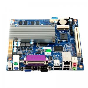 Quality Dual Core D2550 Mini Itx Industrial Motherboard 2G RAM 6COM With LPT PS/2 Port wholesale