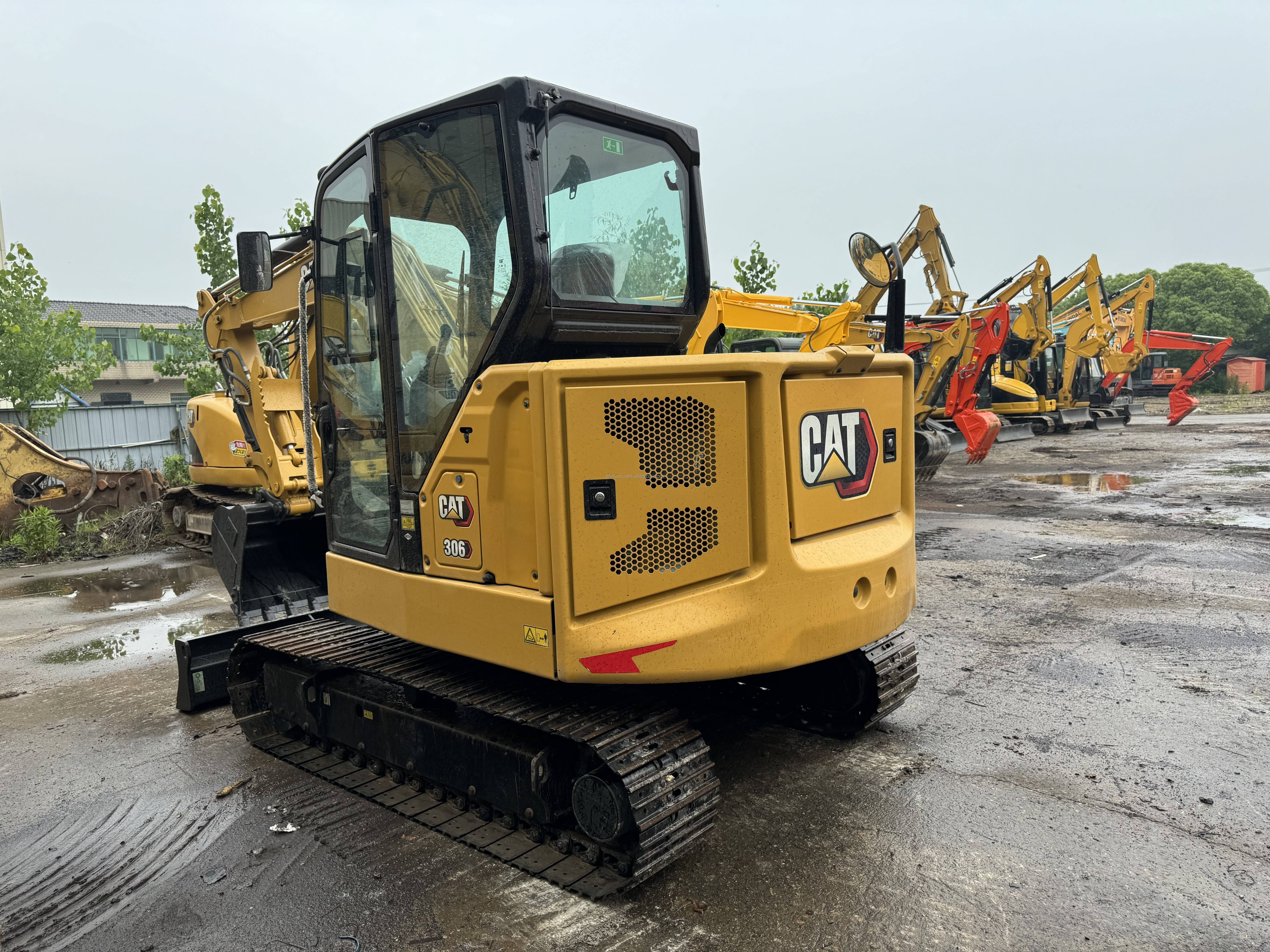 used cat excavators CAT306 digger mini excavator construction machinery