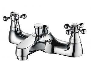 Quality 0.5-3.0 Bar Bath Shower Mixer Taps 2 Handle Shower Faucet Taps wholesale