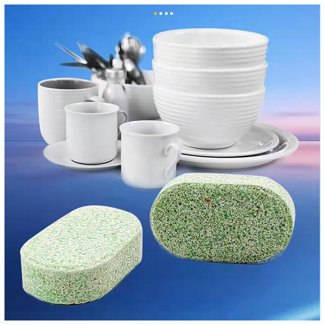 Special Three In One Dishwasher Cleaner Tablets Solid Low Temperature Effective Decontamination OEM For Dishwashers