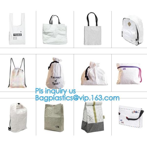 Tyvek and Kraft paper tote bag/market bag/handbags/lunch bag/shopping bag/washable bag and eco friendly BAGEASE BAGPLAST