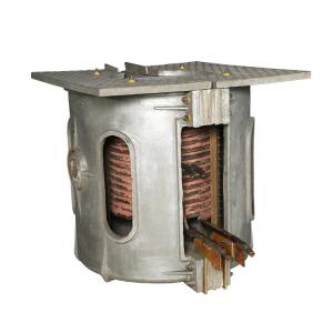 Quality Metal Scrap Induction Melting Furnace 150KG Capacity For Iron / Copper / Steel wholesale
